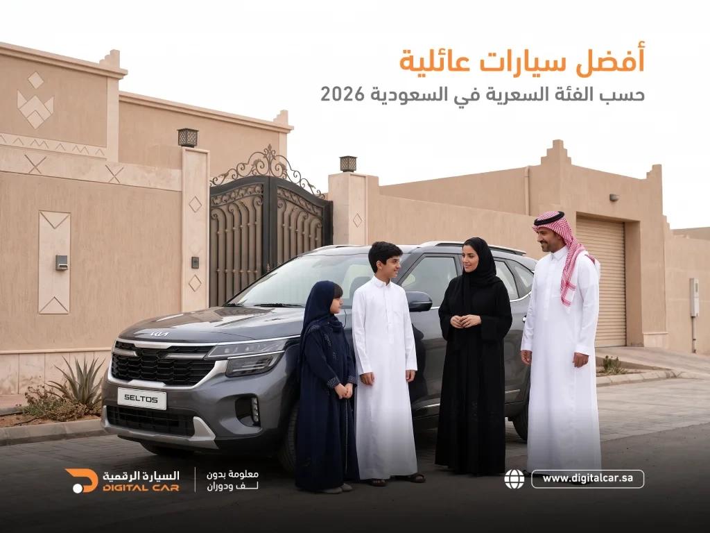 أفضل سيارات عائلية حسب الفئة السعرية